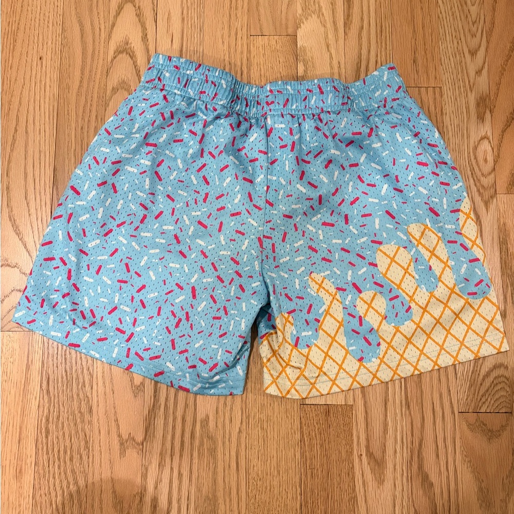 Baseball Lifestyle 101 Cotton Candy Shorts - Youth Large - Picture 4 of 4